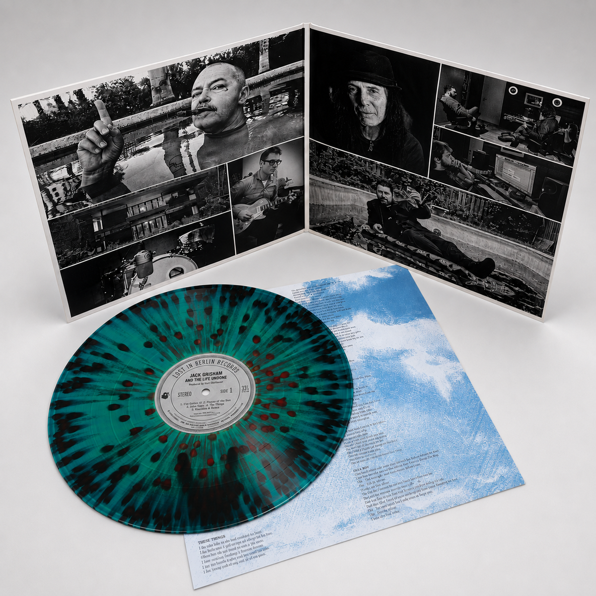 Jack Grisham and the Life Undone Gatefold LP - COLORED vinyl, limited edition of 300