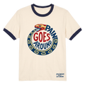 PAIN GOES AROUND - Short sleeve, ring-style t-shirt multicolored